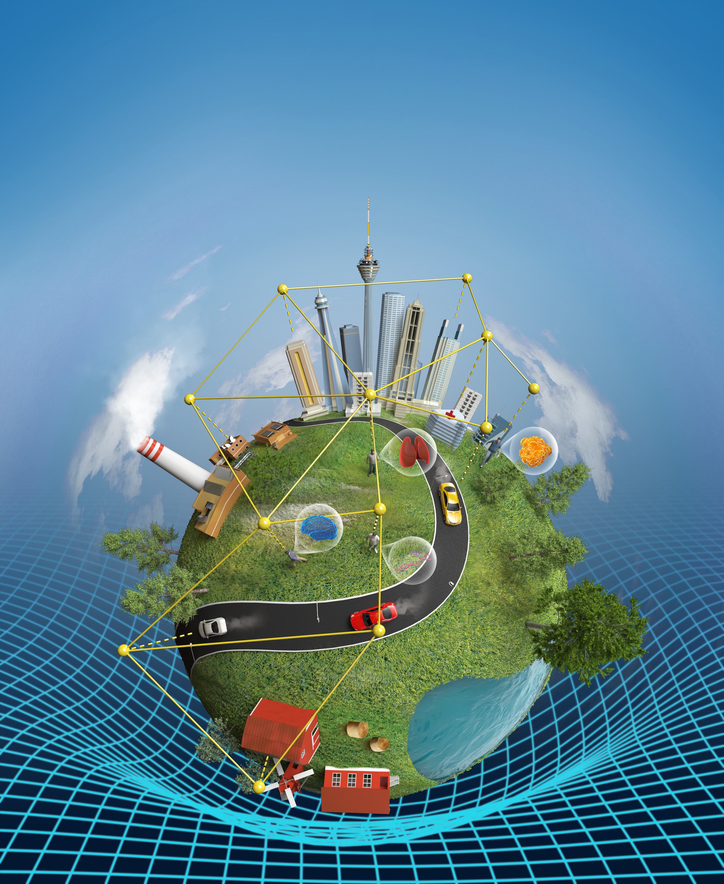 LetPub Journal Cover Art Design - Cohort Network: A Knowledge Graph toward Data Dissemination and Knowledge-Driven Discovery for Cohort Studies