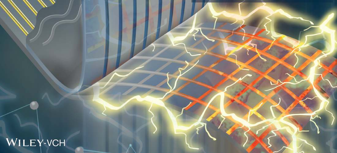 LetPub Journal Cover Art Design - Transparent Heaters: Fabrication of High‐Performance Silver Mesh for Transparent Glass Heaters via Electric‐Field‐Driven Microscale 3D Printing and UV‐Assisted Microtransfer