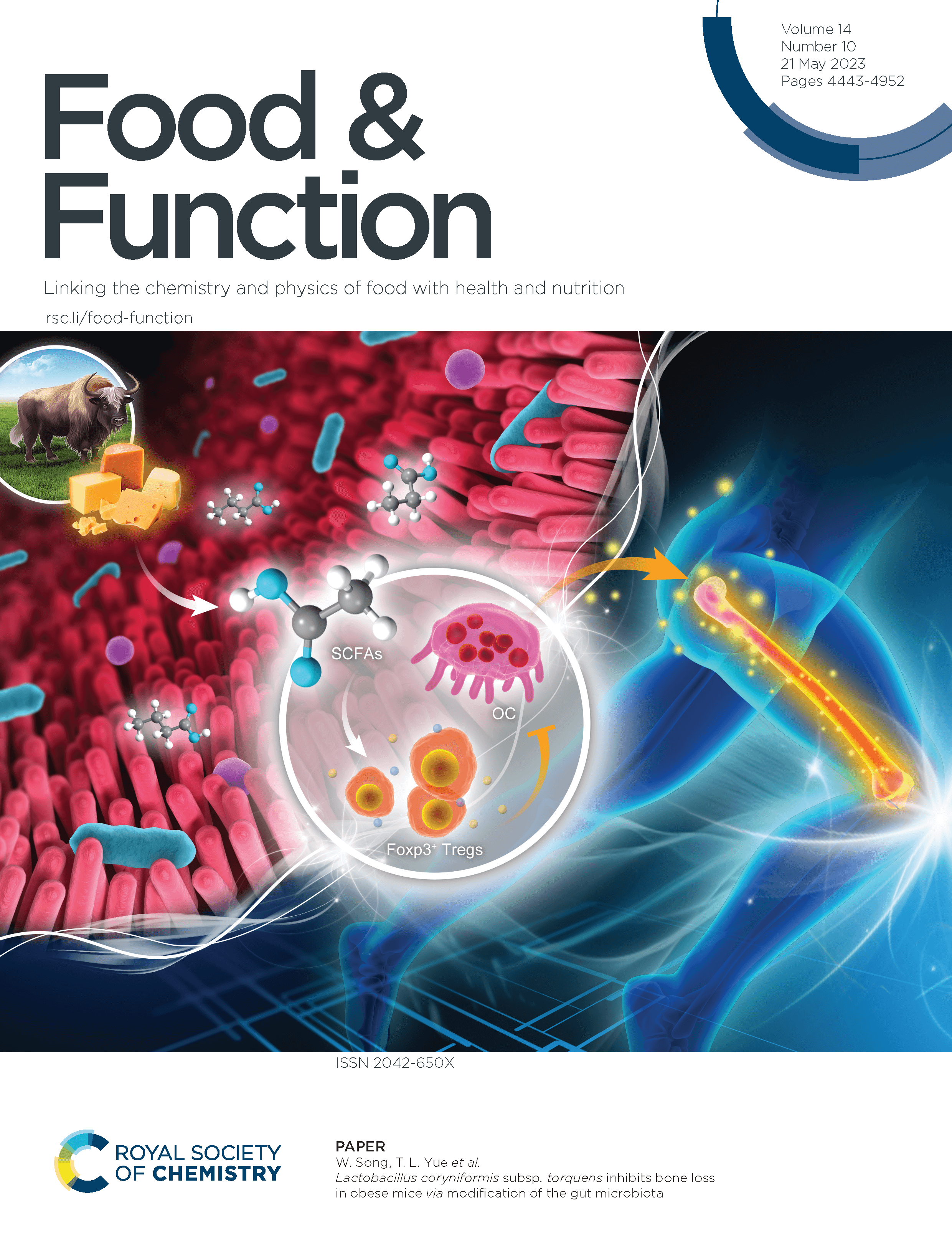 LetPub Journal Cover Art Design - β-Sitosterol protects against food allergic response in BALB/c mice by regulating the intestinal barrier function and reconstructing the gut microbiota structure