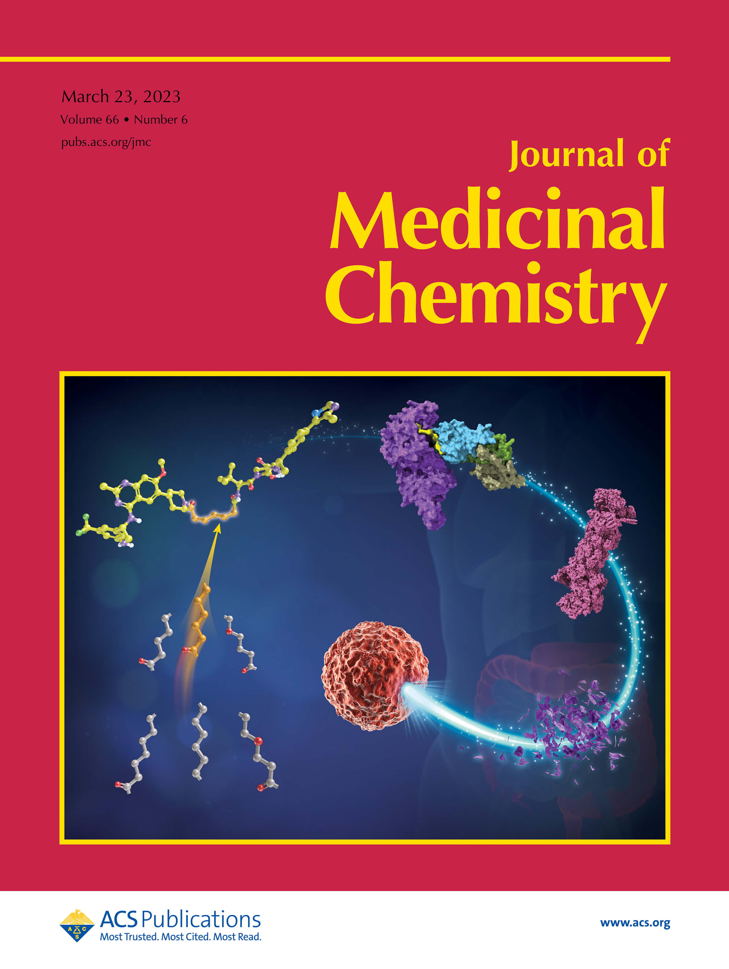 LetPub Journal Cover Art, Journal of Medicinal Chemistry