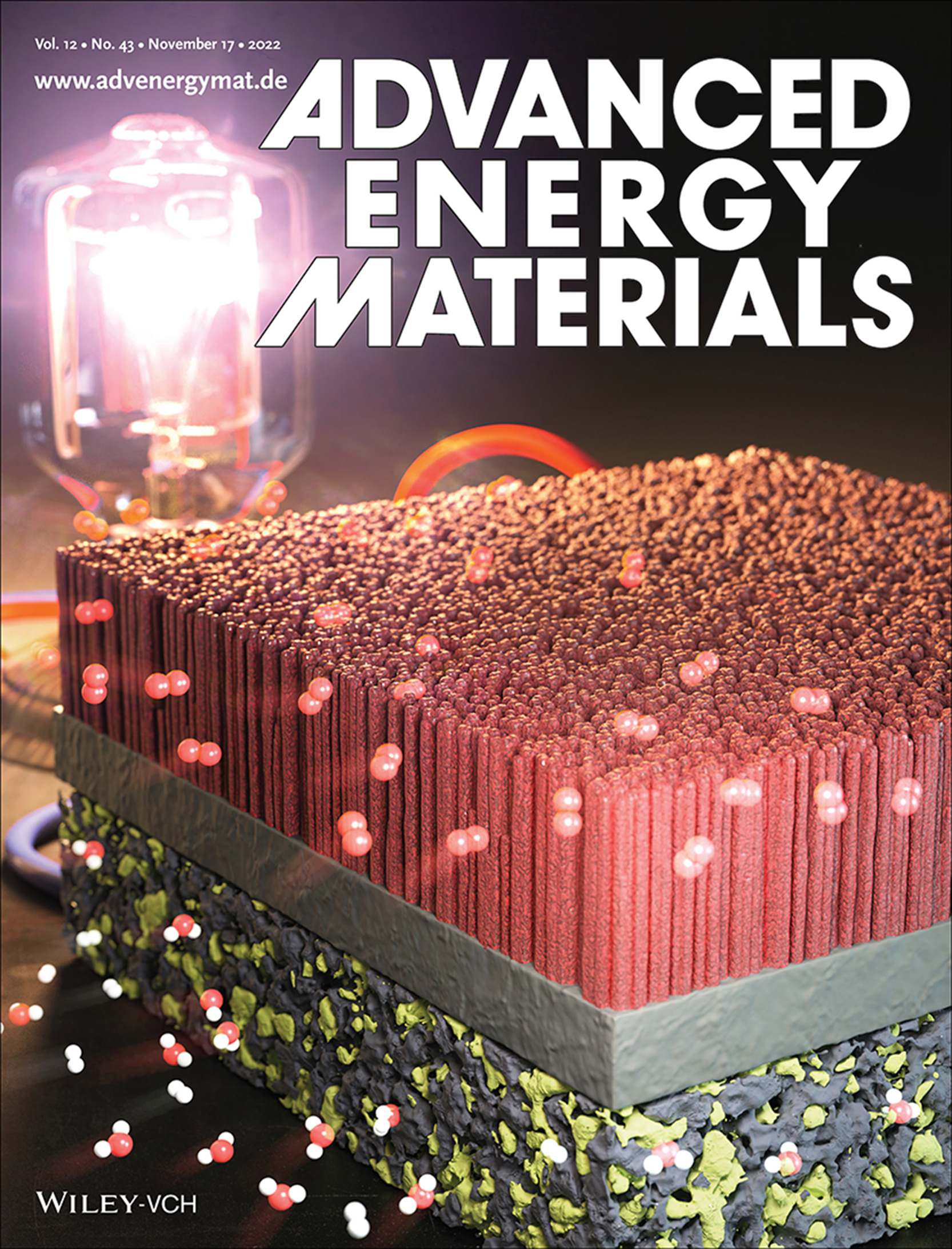 LetPub Journal Cover Design Service Art Sample, Advanced Energy Materials